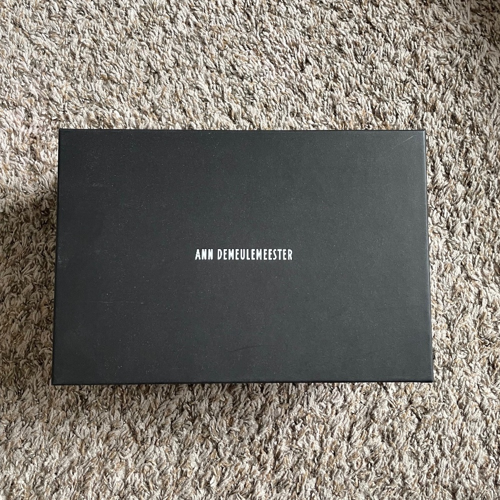 ANN DEMEULEMEESTER/ Black Sneakers/ US7.5/ 24.5cm/ - Picture 8 of 9